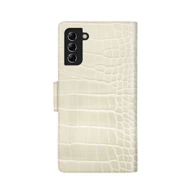 Samsung S21 PLUS iDeal Of Sweden dėklas Wallet Beige Croco 1