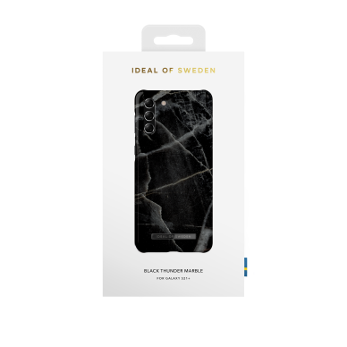 Samsung S21 PLUS iDeal Of Sweden nugarėlė Black Thunder Marble 2 Samsung S21 PLUS iDeal Of Sweden nugarėlė Black Thunder Marble 2