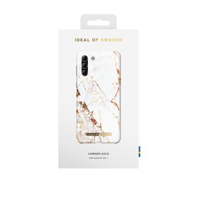 Samsung S21 PLUS iDeal Of Sweden nugarėlė Carrara Gold 2