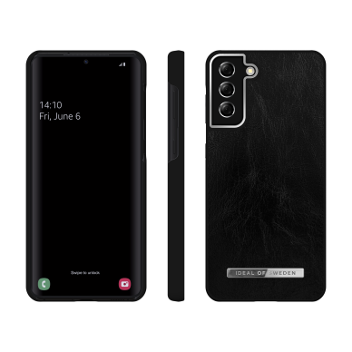 Samsung S21 PLUS iDeal Of Sweden nugarėlė Glossy Black - Silver 1