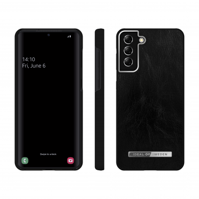 Samsung S21 PLUS iDeal Of Sweden nugarėlė Glossy Black - Silver 1