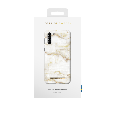 Samsung S21 PLUS iDeal Of Sweden nugarėlė Golden Pearl Marble 2 Samsung S21 PLUS iDeal Of Sweden nugarėlė Golden Pearl Marble 2