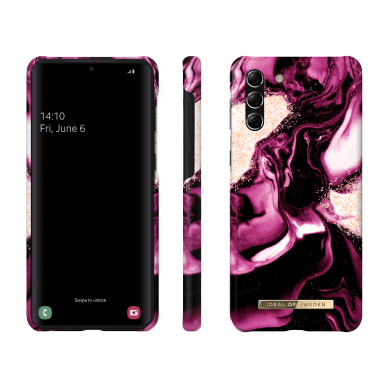 Samsung S21 PLUS iDeal Of Sweden nugarėlė Golden Ruby 1