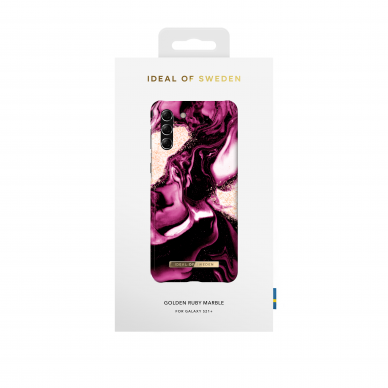 Samsung S21 PLUS iDeal Of Sweden nugarėlė Golden Ruby 2