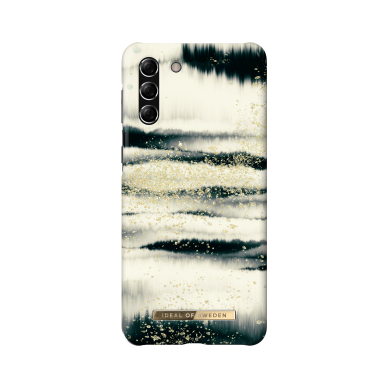 Samsung S21 PLUS iDeal Of Sweden nugarėlė Golden Tie Dye Samsung S21 PLUS iDeal Of Sweden nugarėlė Golden Tie Dye