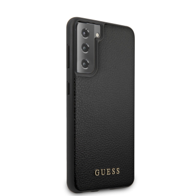 Samsung S21 PLUS juoda GUESS nugarėlė GUHCS21MIGLBK 4