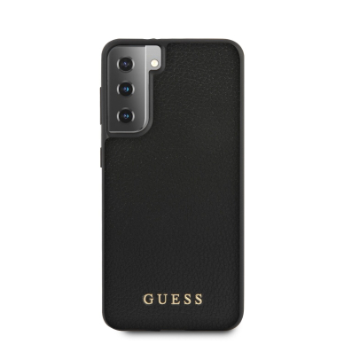 Samsung S21 PLUS juoda GUESS nugarėlė GUHCS21MIGLBK 2