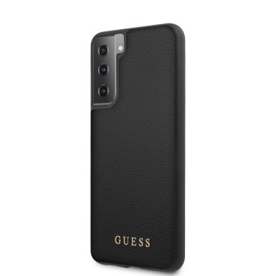 Samsung S21 PLUS juoda GUESS nugarėlė GUHCS21MIGLBK 3