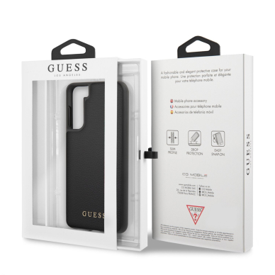 Samsung S21 PLUS juoda GUESS nugarėlė GUHCS21MIGLBK 7