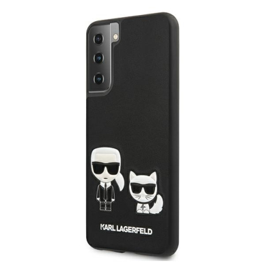Samsung S21 PLUS juoda KARL LAGERFELD nugarėlė KLHCS21MPCUSKCBK 1