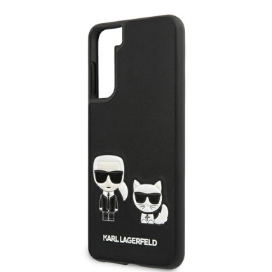Samsung S21 PLUS juoda KARL LAGERFELD nugarėlė KLHCS21MPCUSKCBK 5