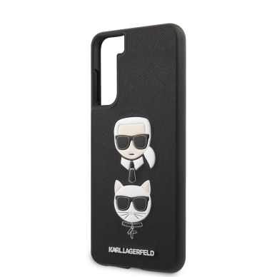 Samsung S21 PLUS juoda KARL LAGERFELD nugarėlė KLHCS21MSAKICKCBK 5