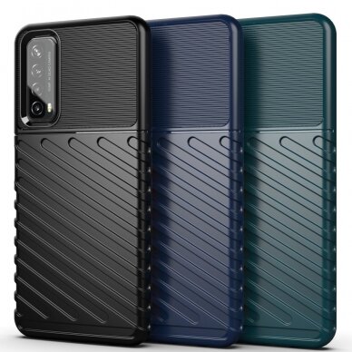 Samsung S21 PLUS juoda THUNDER nugarėlė 1
