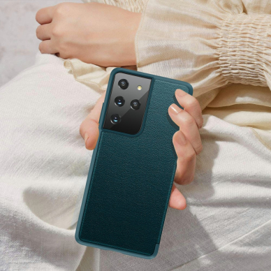 Samsung S21 PLUS juodas VIEW WINDOW 2 dėklas 3