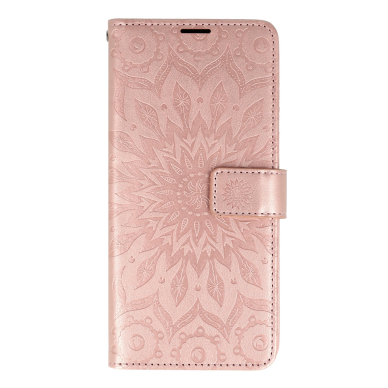 Samsung S21 PLUS MEZZO rausvas Mandala dėklas