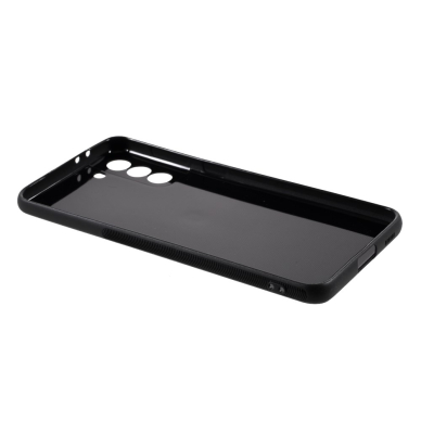 Samsung S21 PLUS Tracy juoda CARBON FIBER nugarėlė 4