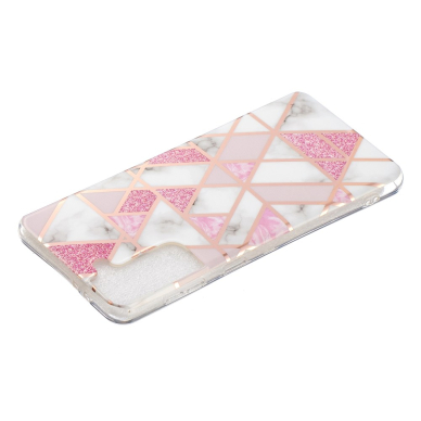Samsung S21 PLUS Tracy nugarėlė Geometric rose marble 2