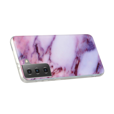 Samsung S21 PLUS Tracy nugarėlė Purple Marble 2