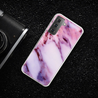 Samsung S21 PLUS Tracy nugarėlė Purple Marble 5