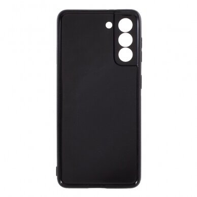 Samsung S21 Tracy juoda CARBON FIBER nugarėlė 1