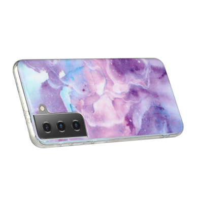 Samsung S21 Tracy nugarėlė Purple Sky Marble 3