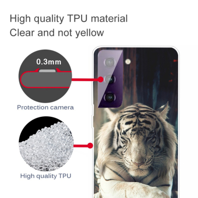 Samsung S21 Tracy nugarėlė White Tiger 3