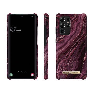 Samsung S21 ULTRA iDeal Of Sweden nugarėlė Golden Plum 2