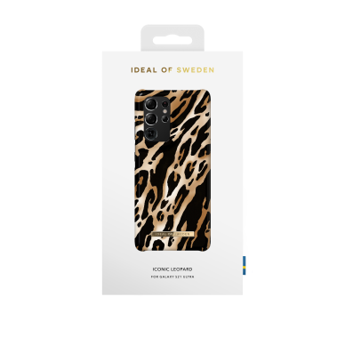Samsung S21 ULTRA iDeal Of Sweden nugarėlė Iconic Leopard 2