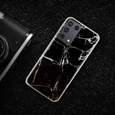 Samsung S21 ULTRA Tracy nugarėlė Black Marble 5