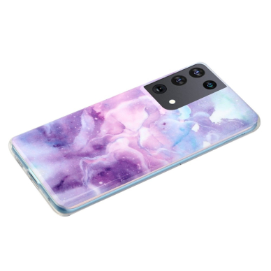 Samsung S21 ULTRA Tracy nugarėlė Purple Sky Marble 4