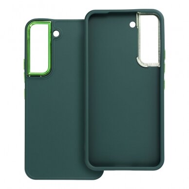 Samsung S22 green FRAME nugarėlė 4