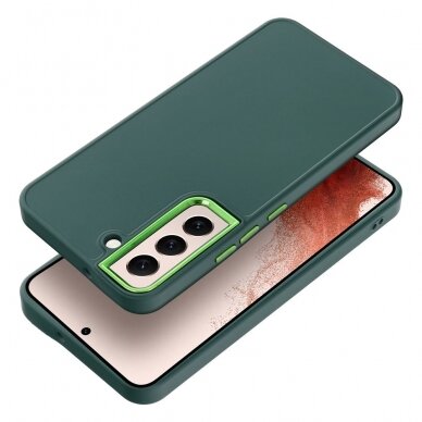 Samsung S22 green FRAME nugarėlė 3