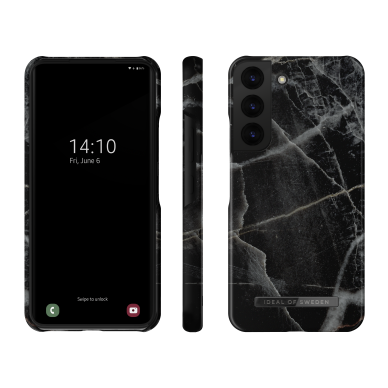 Samsung S22 iDeal Of Sweden nugarėlė Black Thunder Marble 1 Samsung S22 iDeal Of Sweden nugarėlė Black Thunder Marble 1