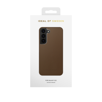 Samsung S22 iDeal Of Sweden nugarėlė Intense Brown 2