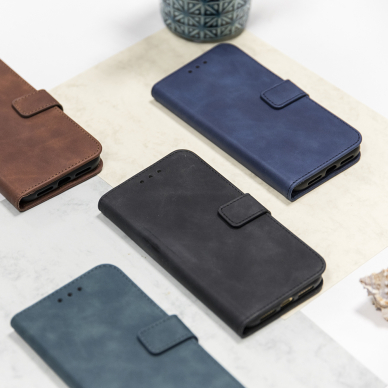 Samsung S22 black VELVET dėklas 7