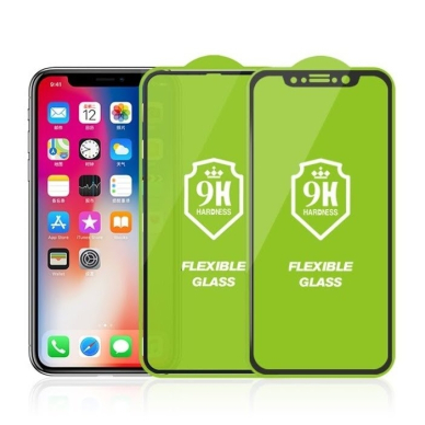 Samsung S22 PLUS apsauginis black 3D FLEXIBLE stiklas 2