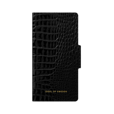 Samsung S22 PLUS iDeal Of Sweden Atelier Wallet dėklas Neo Noir Croco 2
