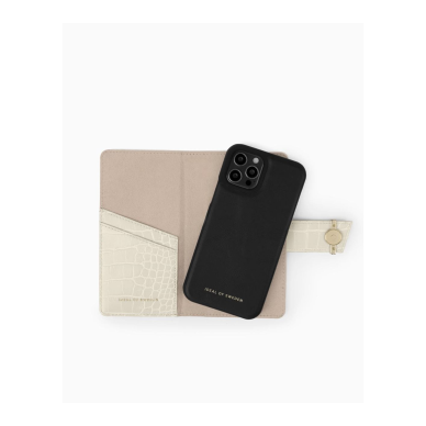 Samsung S22 PLUS iDeal Of Sweden dėklas Wallet Beige Croco 2