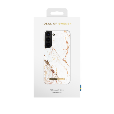 Samsung S22 PLUS iDeal Of Sweden nugarėlė Carrara Gold 2