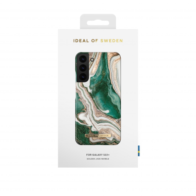 Samsung S22 PLUS iDeal Of Sweden nugarėlė Golden Jade Marble 2