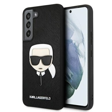 Samsung S22 PLUS juoda KARL LAGERFELD nugarėlė KLHCS22MSAKHBK Samsung S22 PLUS juoda KARL LAGERFELD nugarėlė KLHCS22MSAKHBK