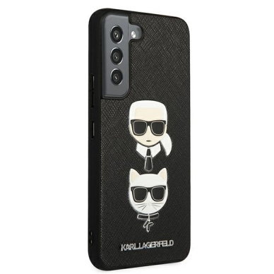 Samsung S22 PLUS juoda KARL LAGERFELD nugarėlė KLHCS22MSAKICKCBK 4