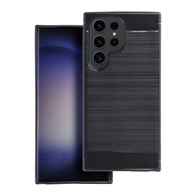 Samsung S22 PLUS juoda LYGCARBON nugarėlė 1