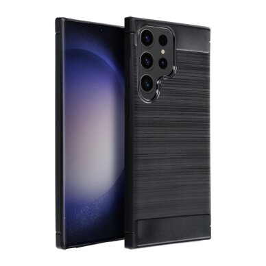Samsung S22 PLUS juoda LYGCARBON nugarėlė