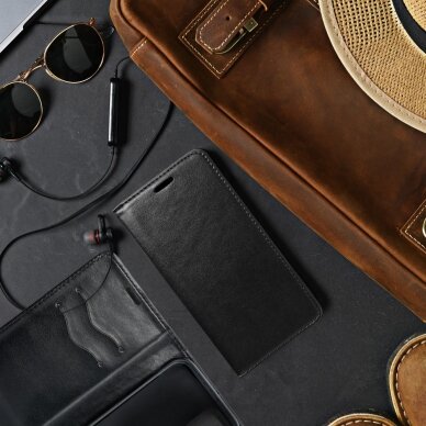 Samsung S22 PLUS juodas VIP šonu dėklas 2