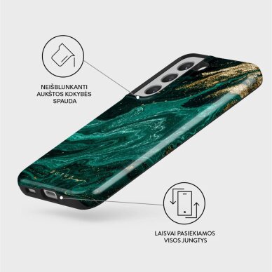 Samsung S22 PLUS Magnetic Emerald Pool Tough BURGA nugarėlė 2