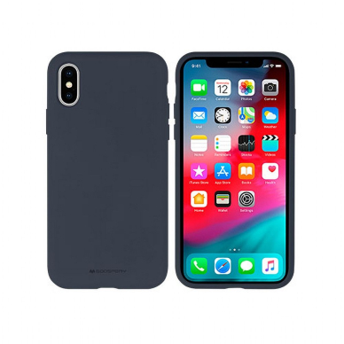 Samsung S22 PLUS navy MERCURY SILICONE nugarėlė 1
