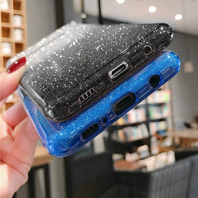 Samsung S22 PLUS pilka GLITTER3 nugarėlė 2