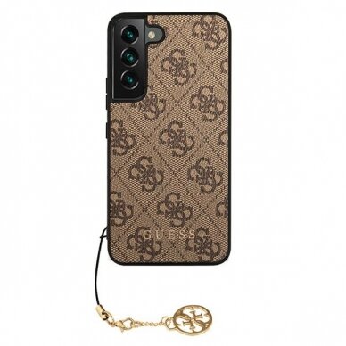 Samsung S22 PLUS ruda GUESS nugarėlė GUHCS22MGF4GBR 2
