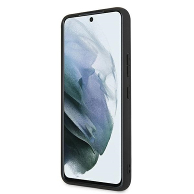 Samsung S22 PLUS sidabro sp. KARL LAGERFELD nugarėlė KLHCS22MSAKHSL 1